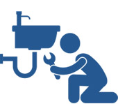 home plumbing icon contractors small jobs